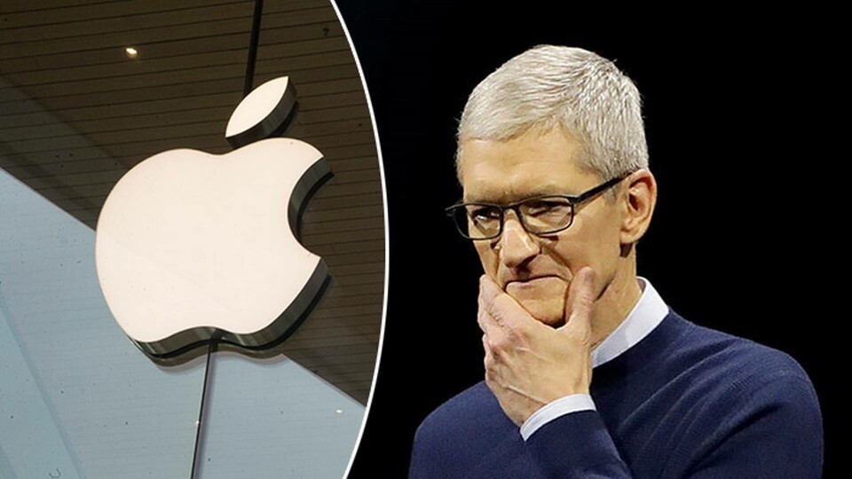Apples vd Tim Cook. Foto: TT Apples vd Tim Cook. Foto: TT