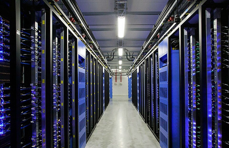 Facebooks datahall i Luleå. Foto: TT Facebooks datahall i Luleå. Foto: TT