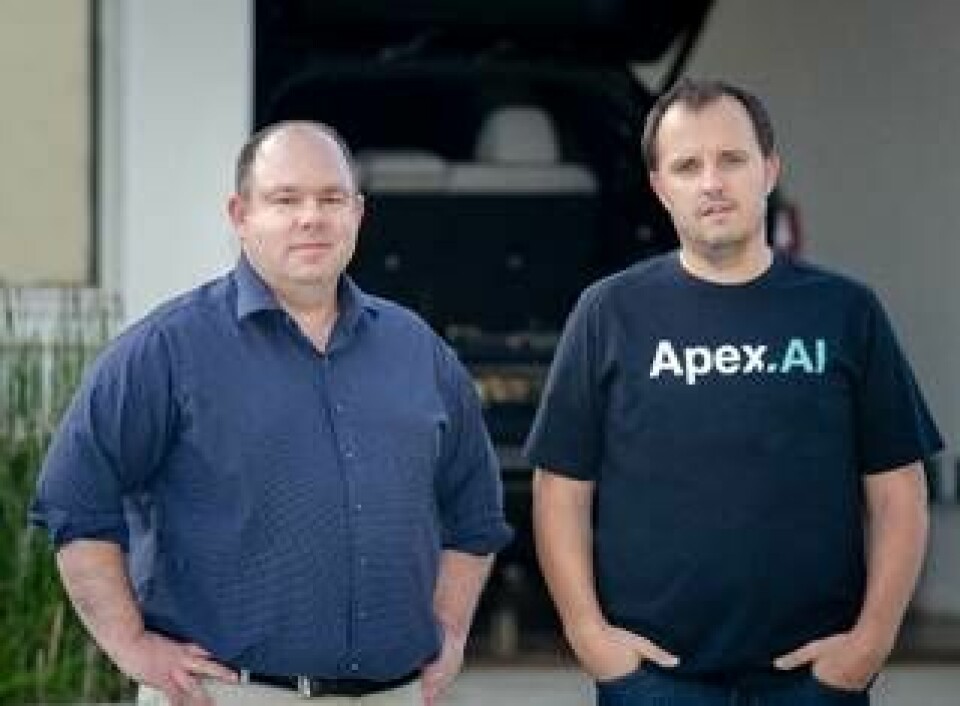 Apex.ai grundades av ingenjörerna Jan Becker och Dejan Pangercic. Foto: Apex.ai