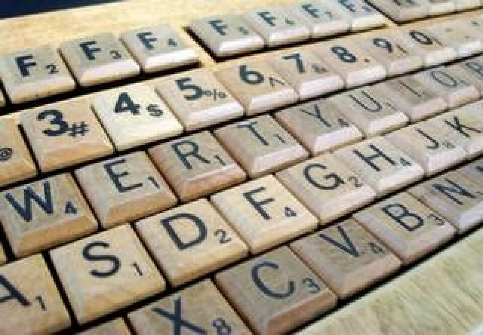The Scrabble Keyboard Foto: Richard Nagy