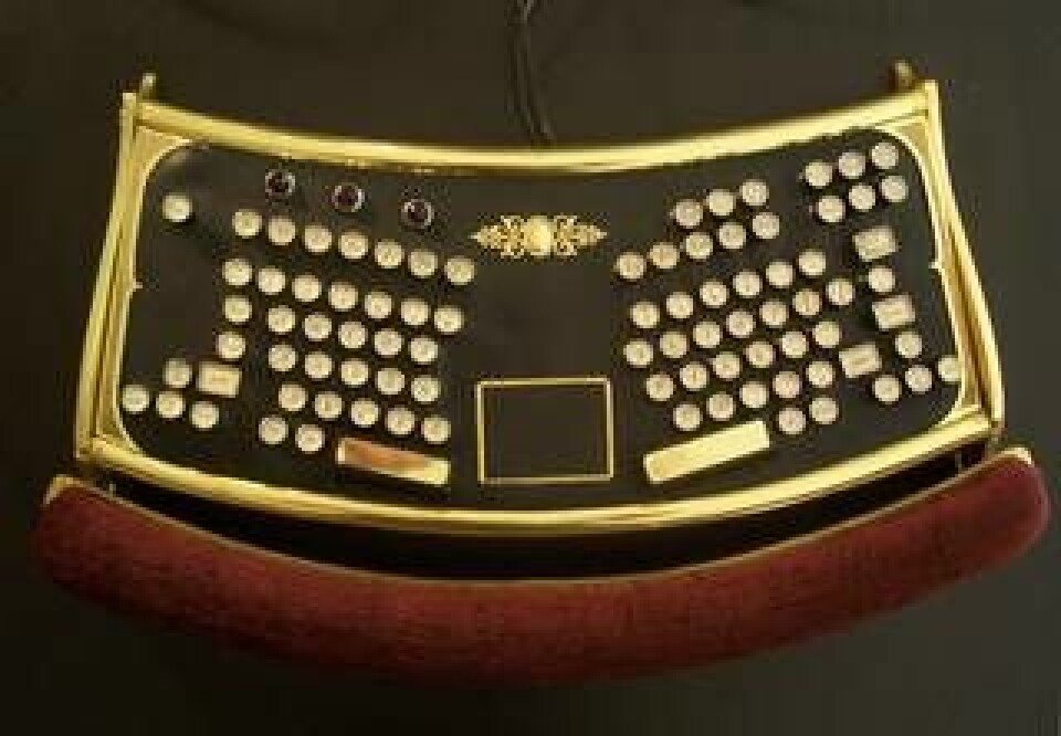 The Datamancher Ergo Keyboard Foto: Richard Nagy