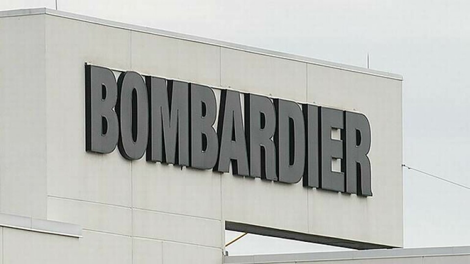 Åklagare vid riksenheten mot korruption begär en chef inom Bombardier i Sverige häktad. Foto: TT