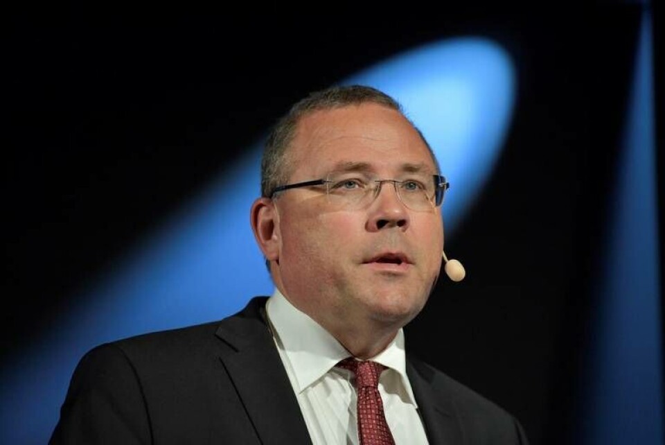 Håkan Buskhe, vd Saab. Foto: Jessica Gow/TT Håkan Buskhe, vd Saab. Foto: Jessica Gow/TT