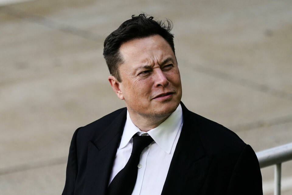 Elon Musk ger sig in i debatten om distansarbete på Twitter. Arkivbild. Foto: Matt Rourke/AP/TT