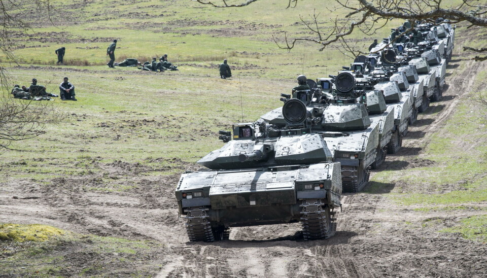 På en hemlig plats i Sverige har ukrainska soldater under våren utbildats inför motoffensiven. På en hemlig plats i Sverige har ukrainska soldater under våren utbildats inför motoffensiven.