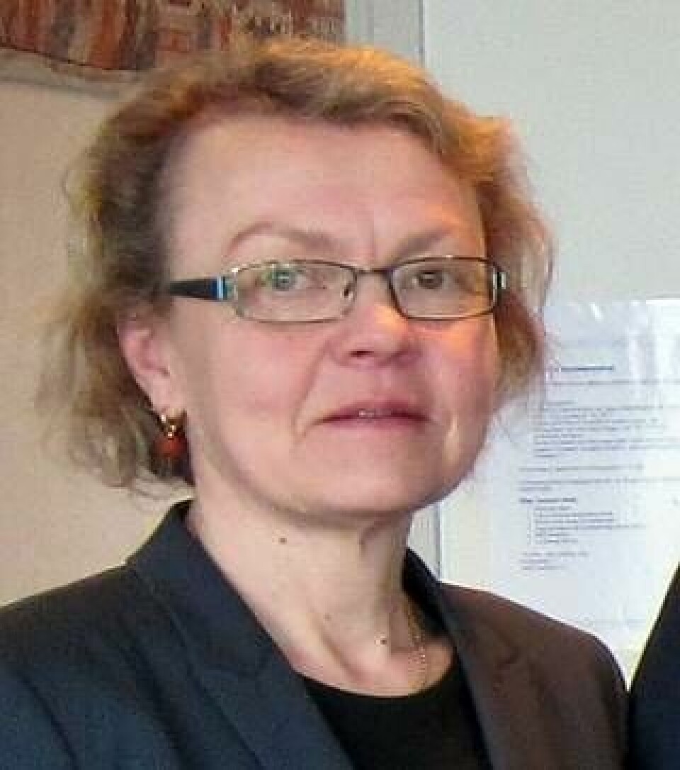 Christina Dixelius, professor vid SLU. Foto: Kaianders Sempler