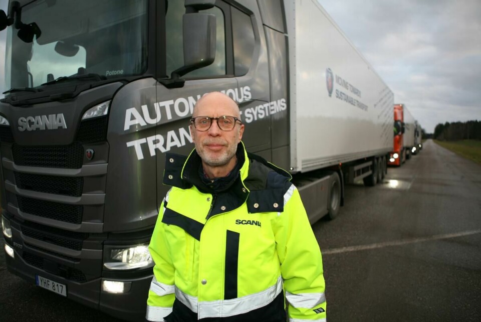Gunnar Tornmalm, Chef för förutvecklingen av autonoma trasportsystem.