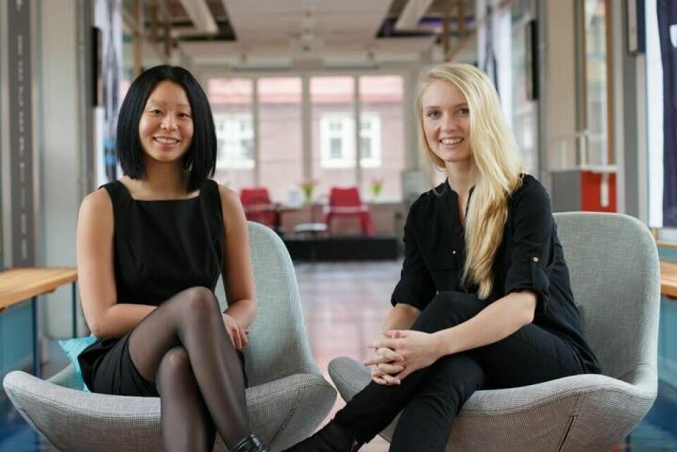 Mai Thai och Nanna Stranne, grundare av Sigmastocks. Foto: Christian Granqvist