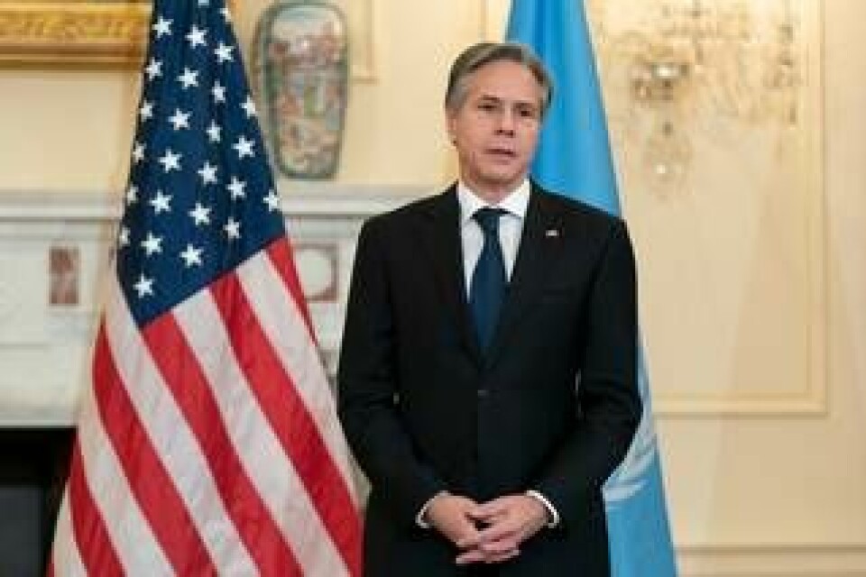 USA:s utrikesminister Antony Blinken. Foto: Manuel Balce Ceneta/AP/TT