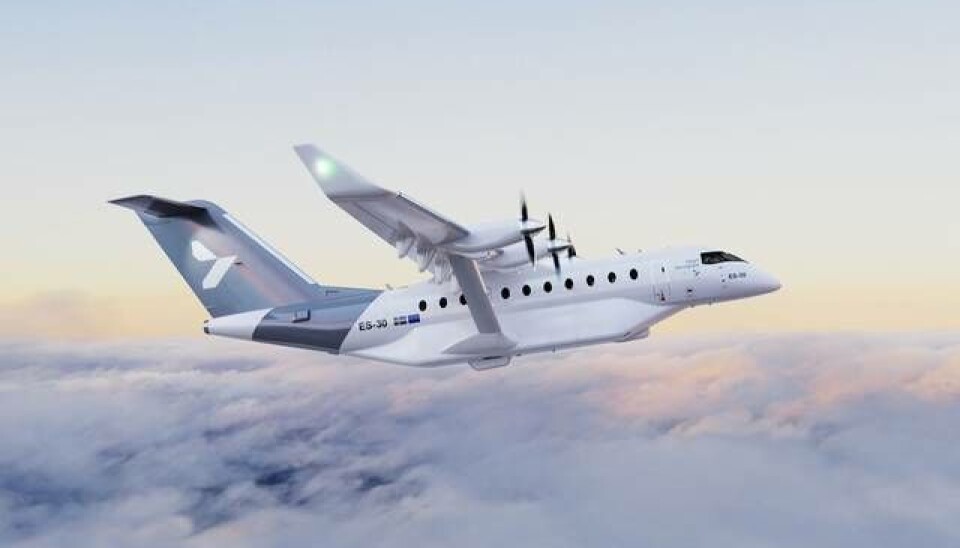 En rendering av Heart ES-30. Foto: Heart Aerospace En rendering av Heart ES-30. Foto: Heart Aerospace