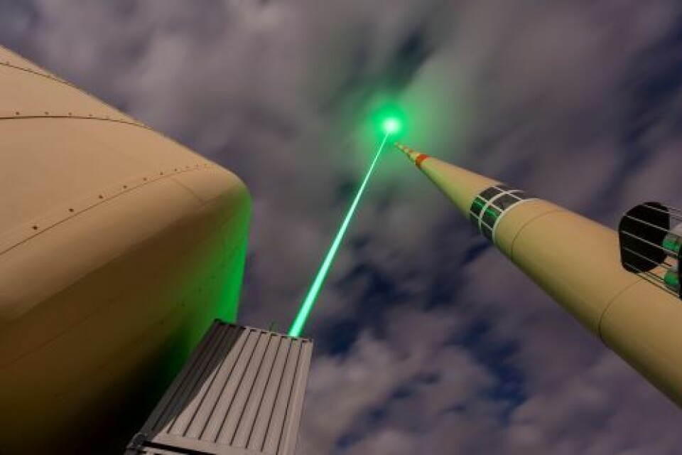 Superlaser fångar blixtar för att rädda liv i åskväder