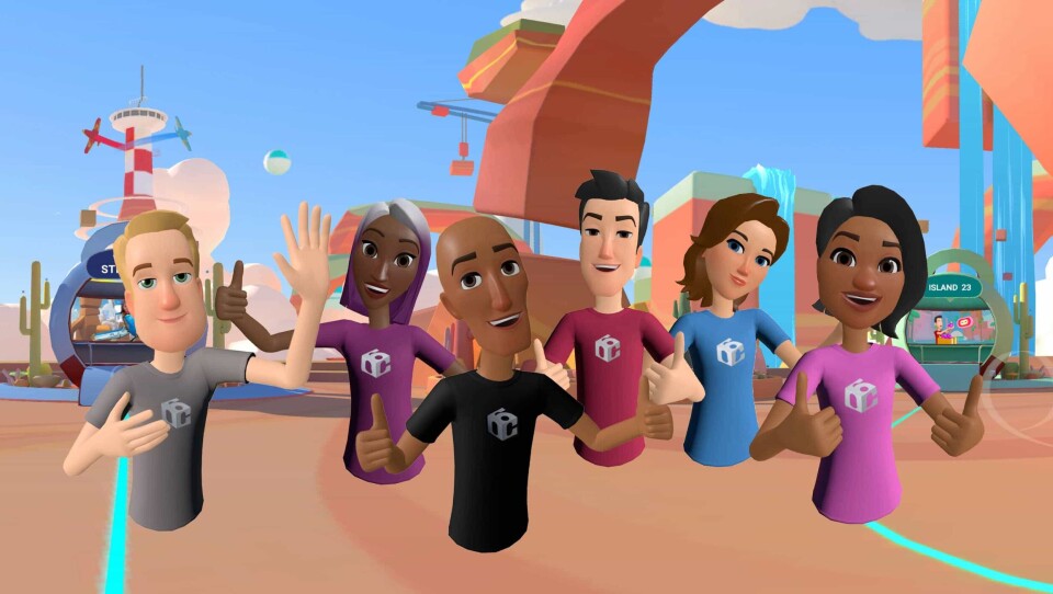 Horizon worlds finns i dagsläget till vr-headsetet Oculus Quest 2. Foto: Meta Horizon worlds finns i dagsläget till vr-headsetet Oculus Quest 2. Foto: Meta