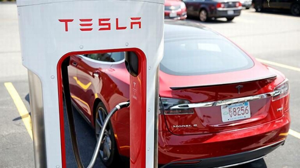 Tesla. Foto: AP Photo/Charles Krupa/TT Tesla. Foto: AP Photo/Charles Krupa/TT