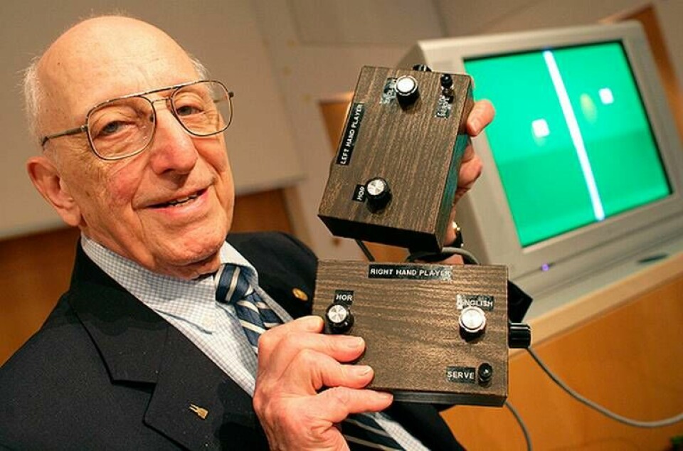 Ralph Bear, tv-spelens fader, har avlidit vid en ålder av 92. Foto: TT