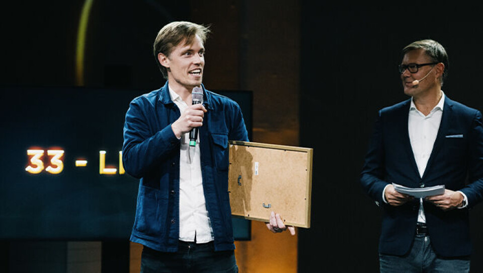 Axel Nordenström, vd och medgrundare, Tangar Technologies. Foto: Tobias Ohls Axel Nordenström, vd och medgrundare, Tangar Technologies. Foto: Tobias Ohls