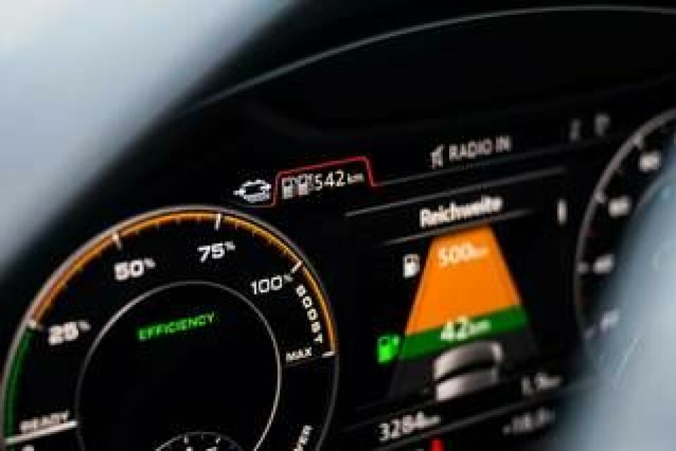 Detaljbild Audi Q5 TFSI e. Foto: Audi