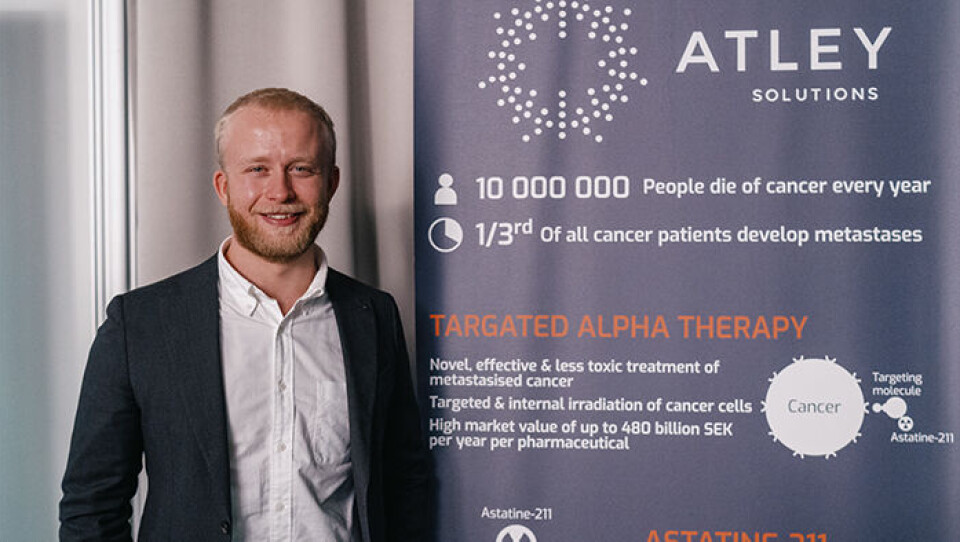 Milton Lönnroth, vd och medgrundare, Atley Solutions. Foto: Tobias Ohls Milton Lönnroth, vd och medgrundare, Atley Solutions. Foto: Tobias Ohls