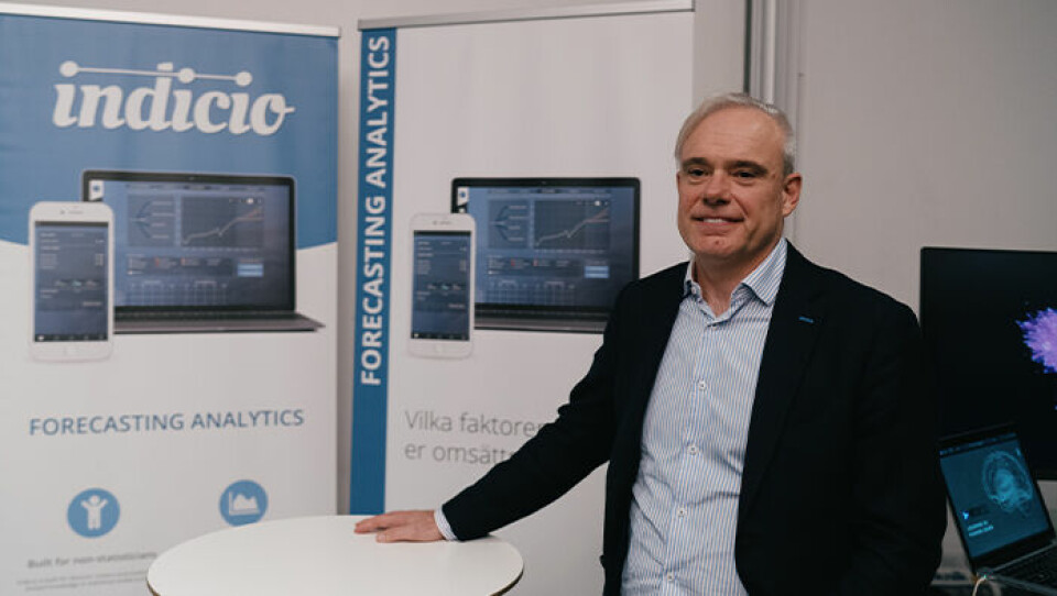Peter Bäck, Indicio Technologies. Foto: Tobias Ohls