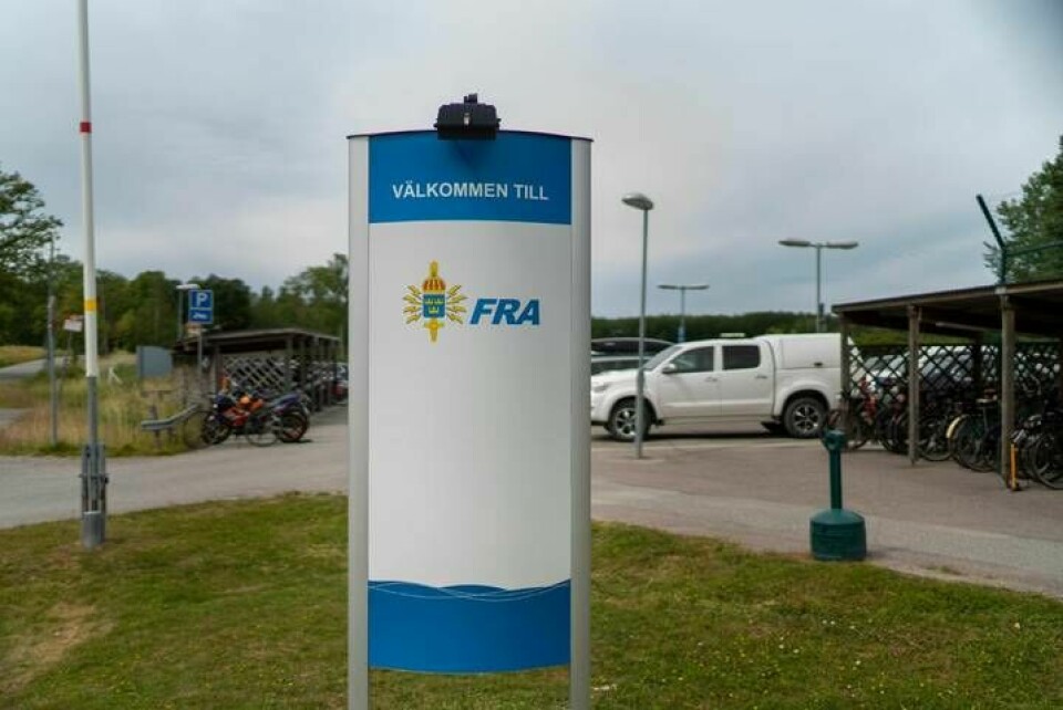 Försvarets radioanstalt, FRA. Foto: Tobias Ohls