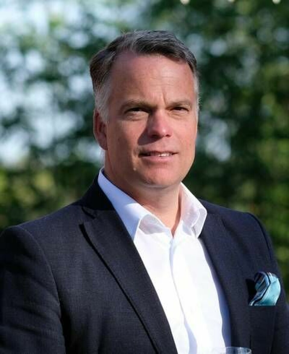 Nicklas Sivander är säljchef för ZTE i Norden. Foto: Press/ZTE