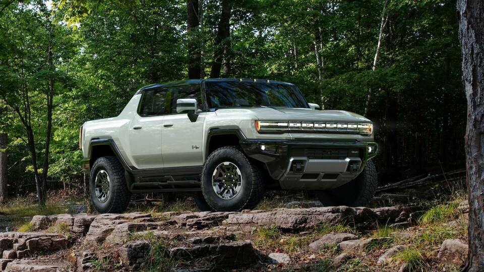 Lång väntan för den som bokat en eldriven Hummer. Foto: GM Lång väntan för den som bokat en eldriven Hummer. Foto: GM