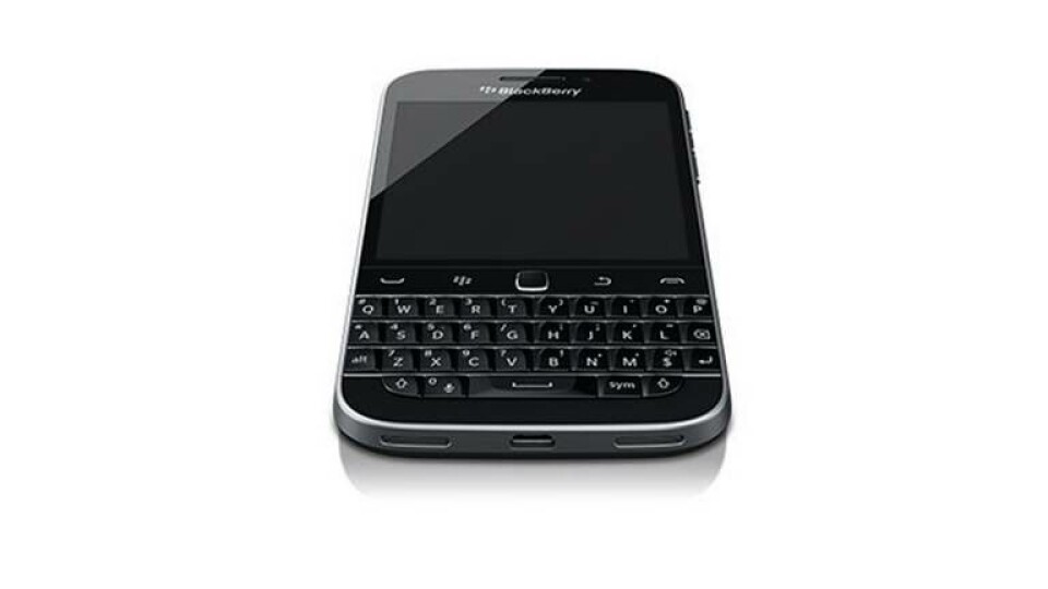 En ny Blackberry-telefon kan nå marknaden under 2021. Bilden ovan visar dock en äldre modell. Foto: Blackberry En ny Blackberry-telefon kan nå marknaden under 2021. Bilden ovan visar dock en äldre modell. Foto: Blackberry