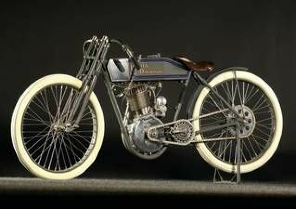 Racingmodell från 1913. Foto: Foto: Harley Davidson