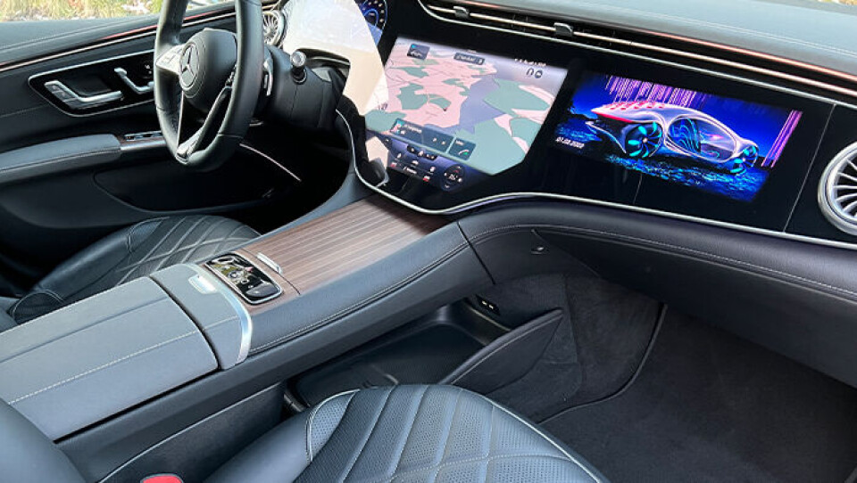 Mercedes EQS 580. Foto: Felix Björklund Mercedes EQS 580. Foto: Felix Björklund