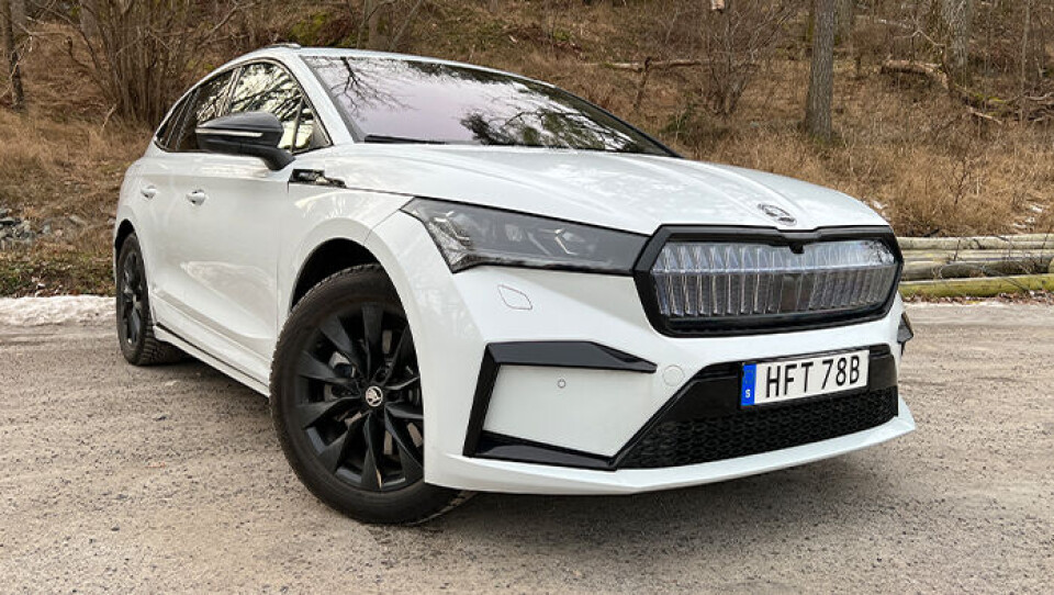 Skoda Enyaq. Foto: Felix Björklund Skoda Enyaq. Foto: Felix Björklund