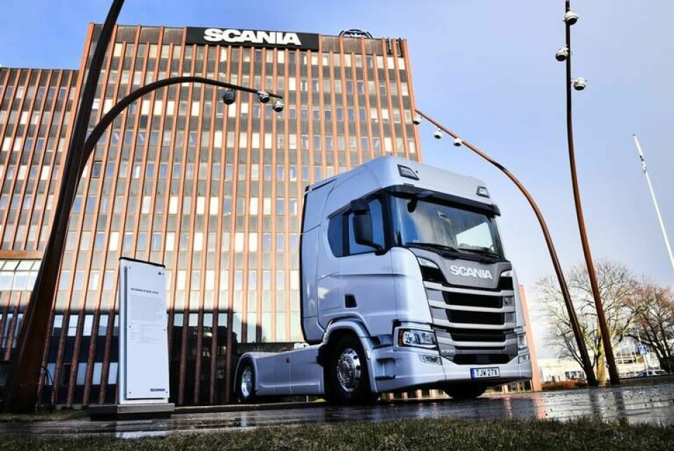 Scania lägger en miljard på testbana för nya fordon. Arkivbild. Foto: Jonas Ekströmer/TT