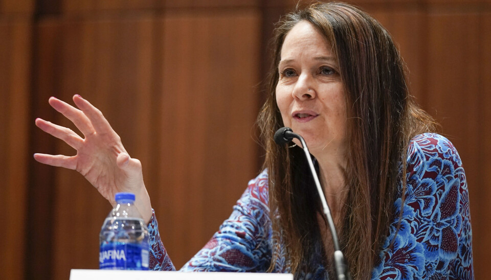 Jen Easterly vid USA:s cybersäkerhetsmyndighet, som ligger under departementet för inrikes säkerhet. Arkivbild. Jen Easterly vid USA:s cybersäkerhetsmyndighet, som ligger under departementet för inrikes säkerhet. Arkivbild.