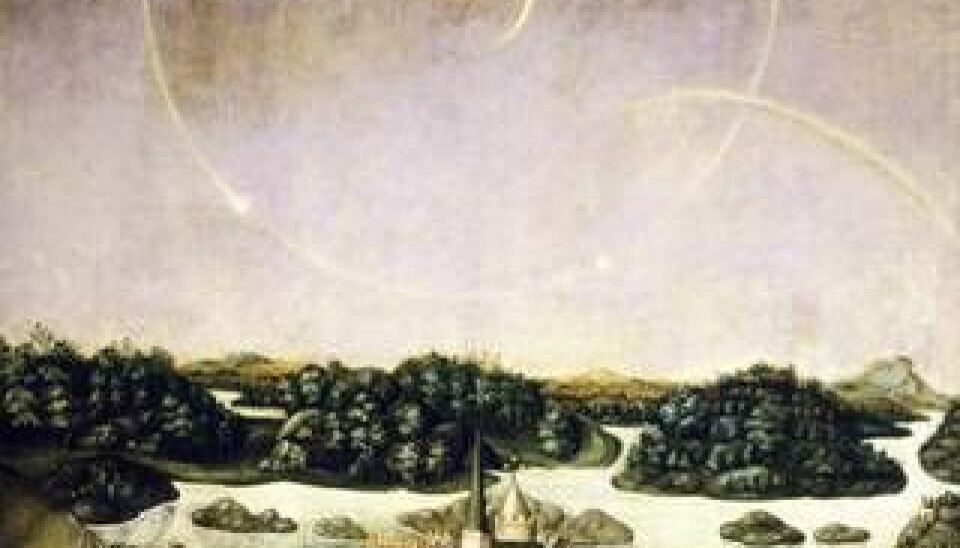 Vädersolstavlan från 1535 av Urban Målare.