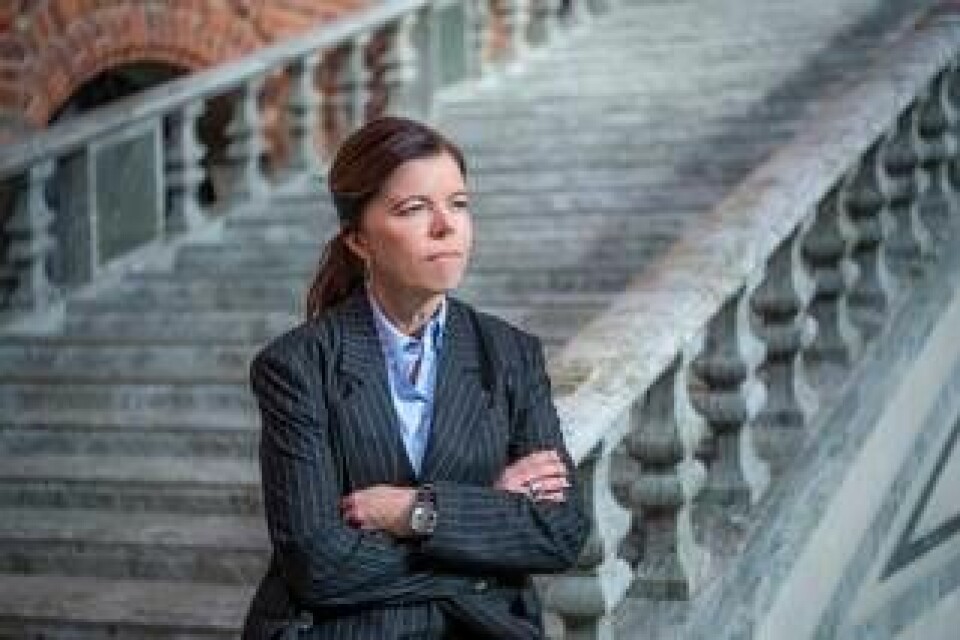 Isabel Smedberg-Palmqvist (L), skolborgarråd i Stockholms stad.