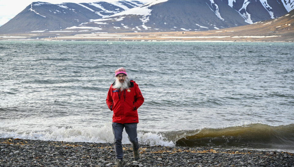 'Det blir allt mer oförsonligt', säger Kim Holmén från Norsk Polarinstitutt om klimatförändringarna på Svalbard.