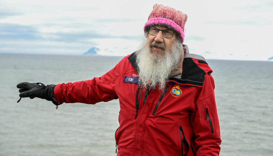 Kim Holmén bodde länge på Svalbard, men har nu flyttat till det norska fastlandet.