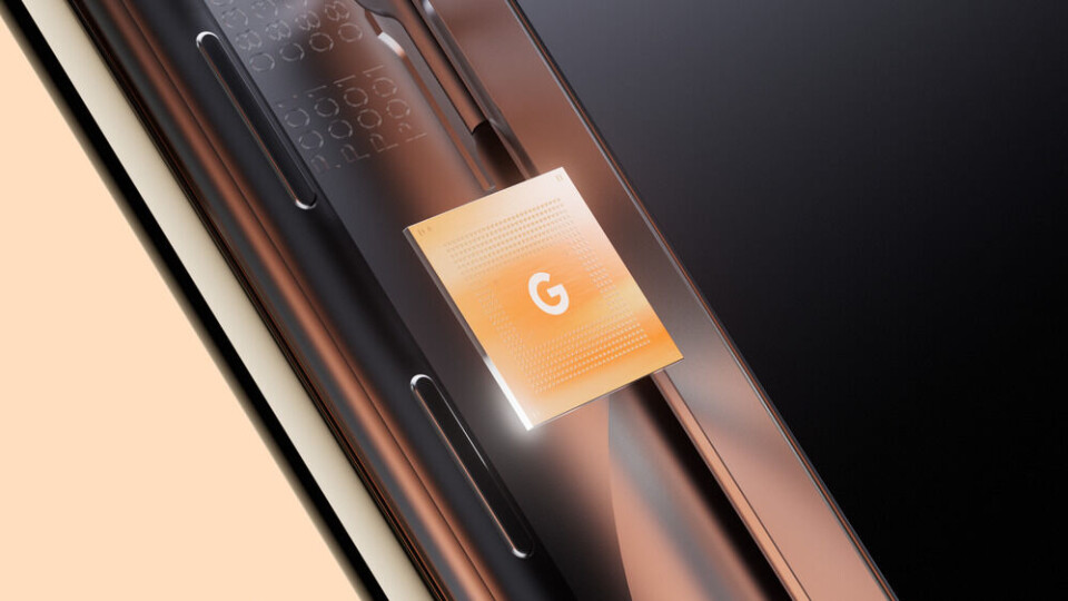 Den specialbyggda systemkretsen “Tensor”. Foto: Google Den specialbyggda systemkretsen “Tensor”. Foto: Google
