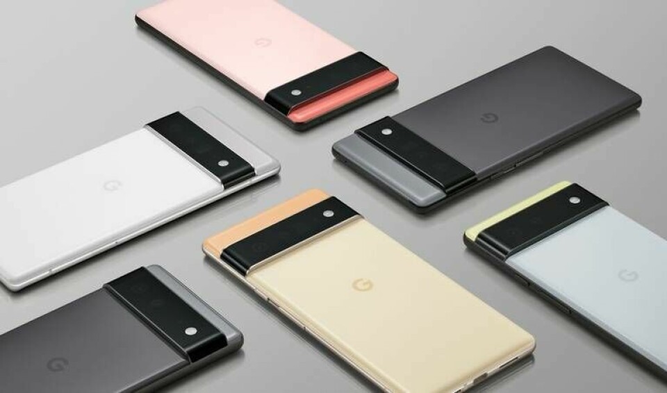 I höst kommer Googles nya telefoner Pixel 6 och Pixel 6 Pro.  Foto: Google