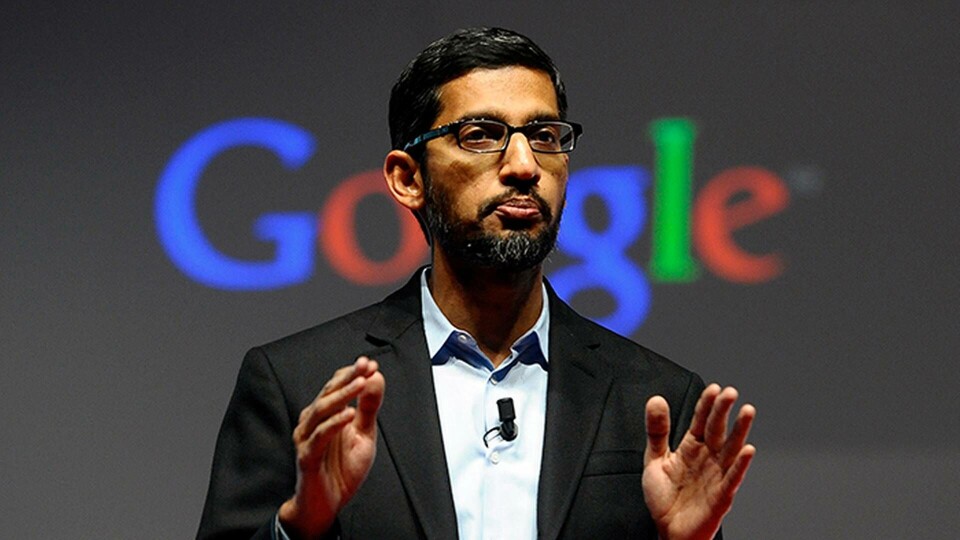 Googles vd Sundar Pichai. Foto: AP Photo / Manu Fernandez / TT Googles vd Sundar Pichai. Foto: AP Photo / Manu Fernandez / TT