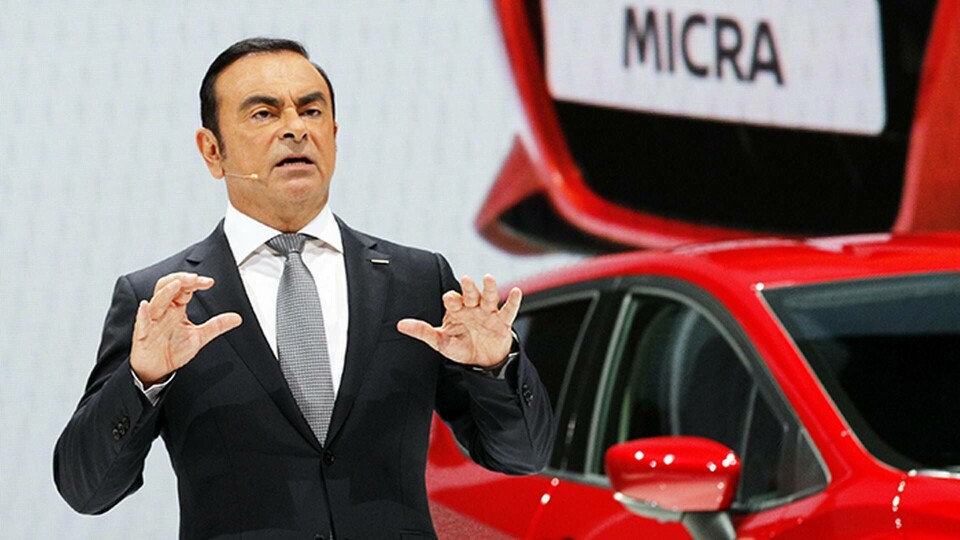 Carlos Ghosn. Foto: AP Photo/Christophe Ena/TT Carlos Ghosn. Foto: AP Photo/Christophe Ena/TT