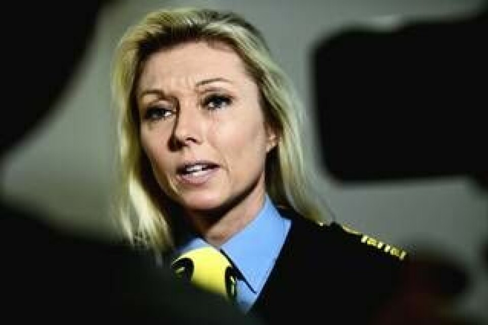 Linda Staaf, chef för underrättelseenheten på polisens nationella operativa avdelning. Arkivbild. Foto: Stina Stjernkvist/TT