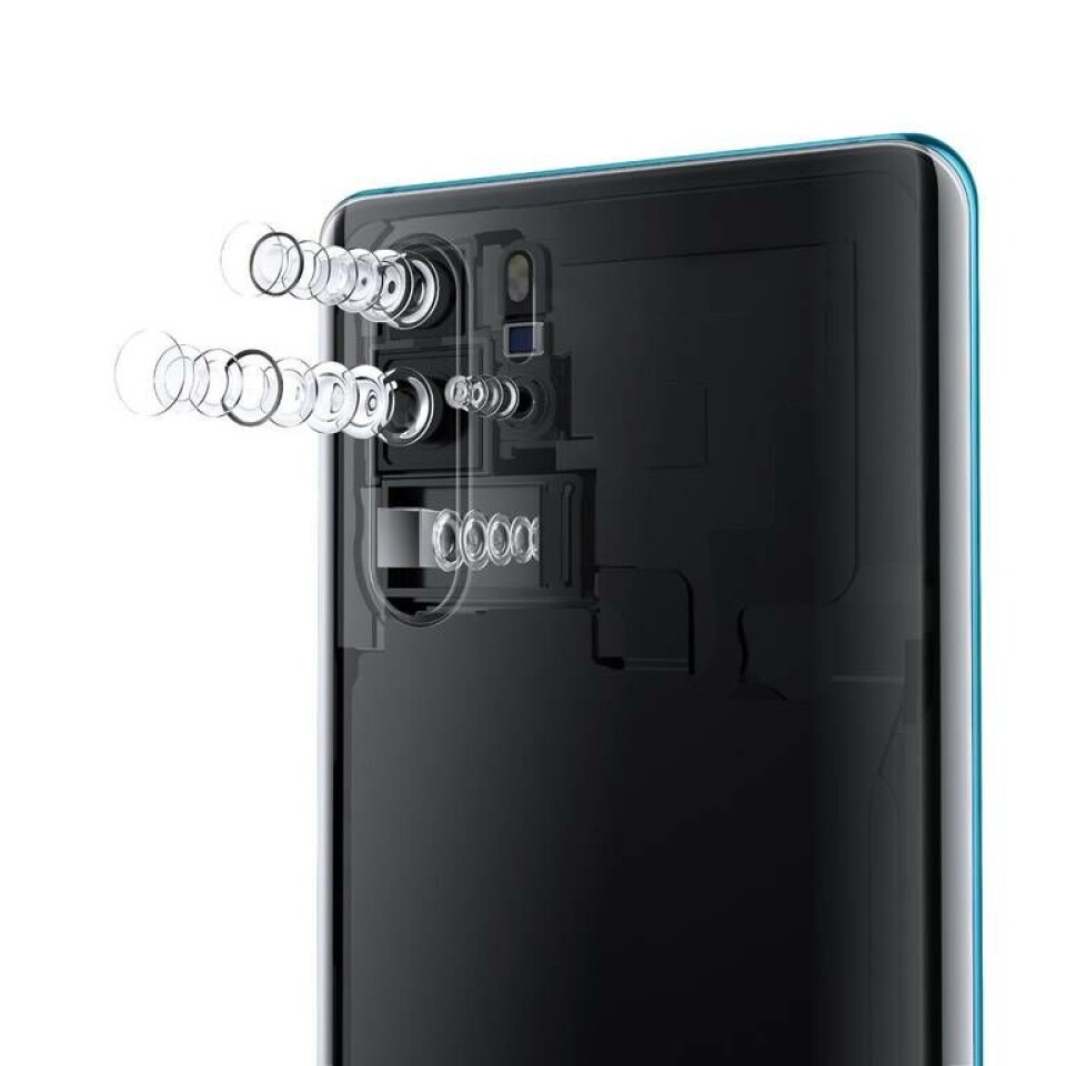 Kamerasystemet hos Huawei P30 Pro består av Sony-sensorer. Foto: Press Kamerasystemet hos Huawei P30 Pro består av Sony-sensorer. Foto: Press
