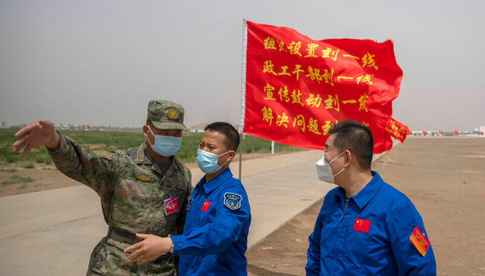 Kina fortsätter satsa på rymdfärder, nu med att vara först i världen med metan som raketbränsle. Arkivbild