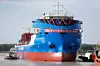 Så mycket batterier kräver det gröna containerfartyget