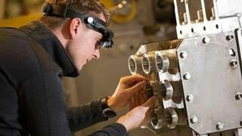 XM Realitys smarta glasögon används inom industrin. Foto: XM Reality