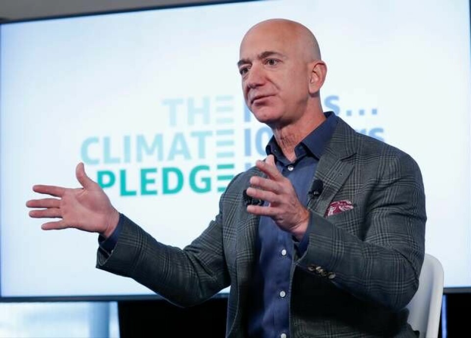 Jeff Bezos, vd Amazon. Foto: Pablo Martinez Monsivais/AP/TT