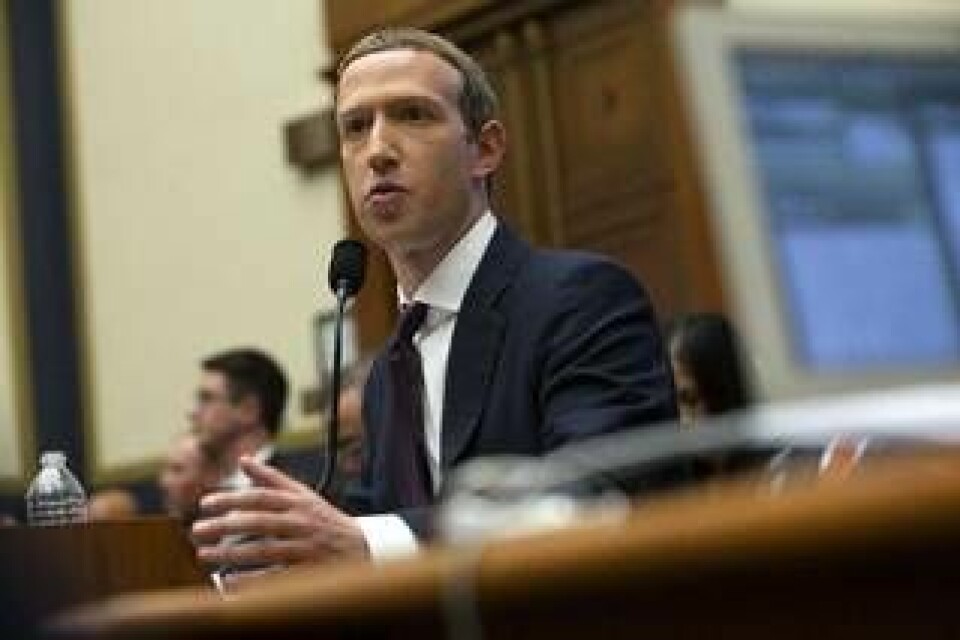 Mark Zuckerberg, medgrundare och vd på Facebook. Foto: Jeff Chiu/AP/TT