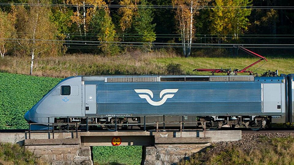 Emaintenance har ett samarbete med SJ, och använder data som samlas in från sensorer både i tågen och utmed spåren. Foto: Jonas Ekströmer / TT Emaintenance har ett samarbete med SJ, och använder data som samlas in från sensorer både i tågen och utmed spåren. Foto: Jonas Ekströmer / TT