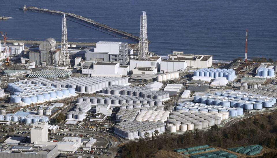 Kärnkraftverket Fukushima i Japan. Arkivbild. Kärnkraftverket Fukushima i Japan. Arkivbild.