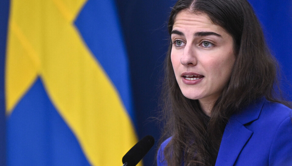 Klimat- och miljöminister Romina Pourmokhtari (L). Klimat- och miljöminister Romina Pourmokhtari (L).
