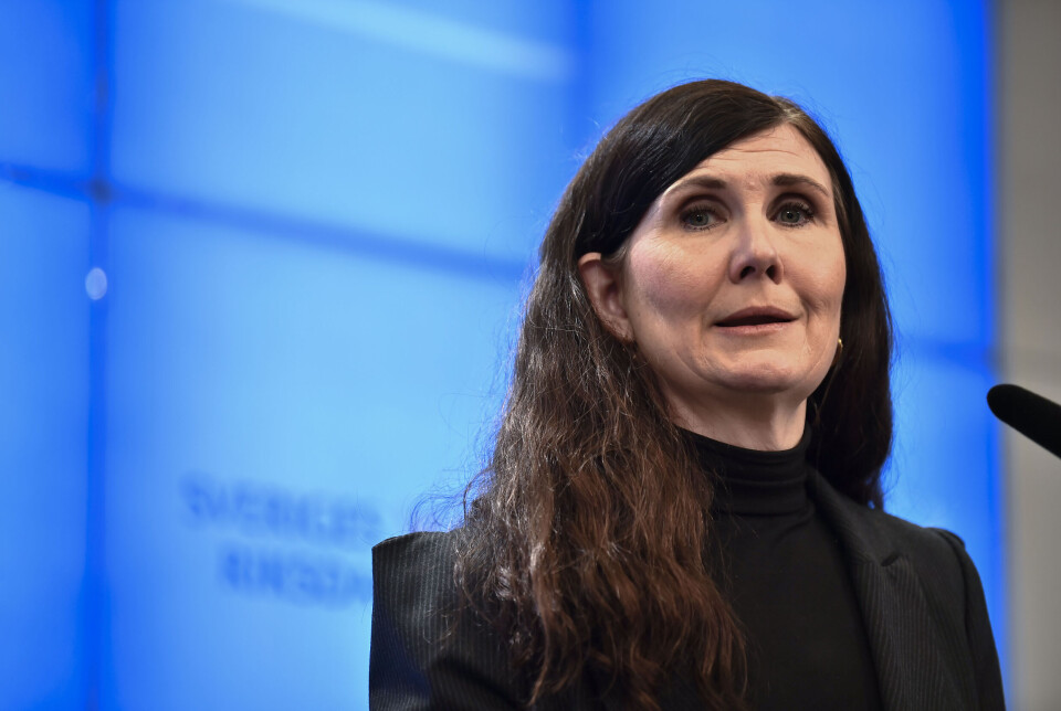 Miljöpartiets språkrör Märta Stenevi (MP). Arkivbild. Miljöpartiets språkrör Märta Stenevi (MP). Arkivbild.